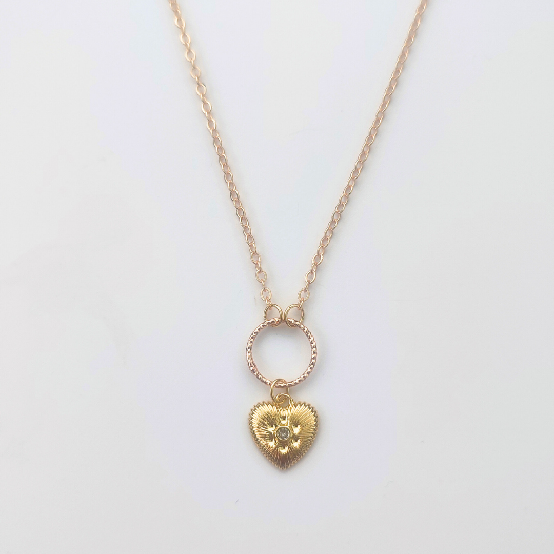 Vintage Heart Pendant