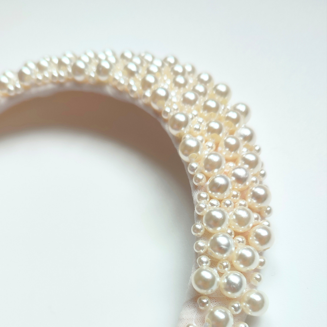 Pearl Beaded Crown