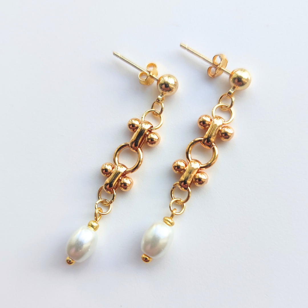 Chain Link Drop Earrings
