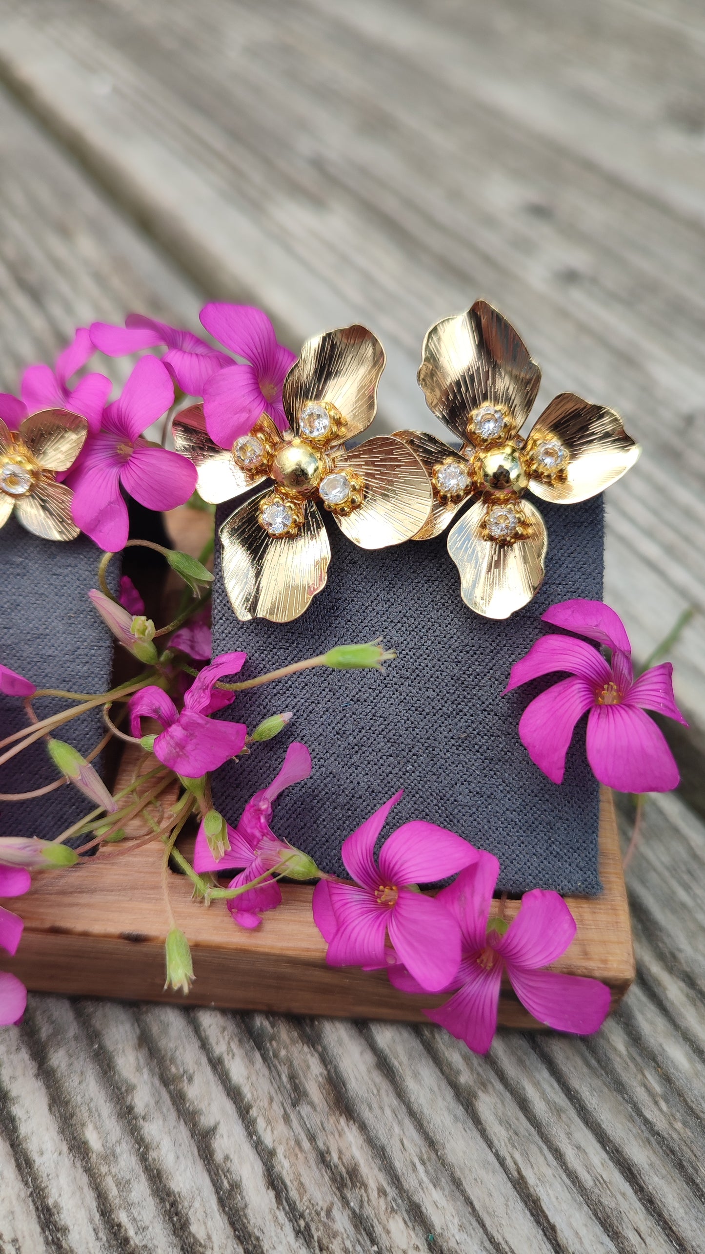 Floral Statement Earrings