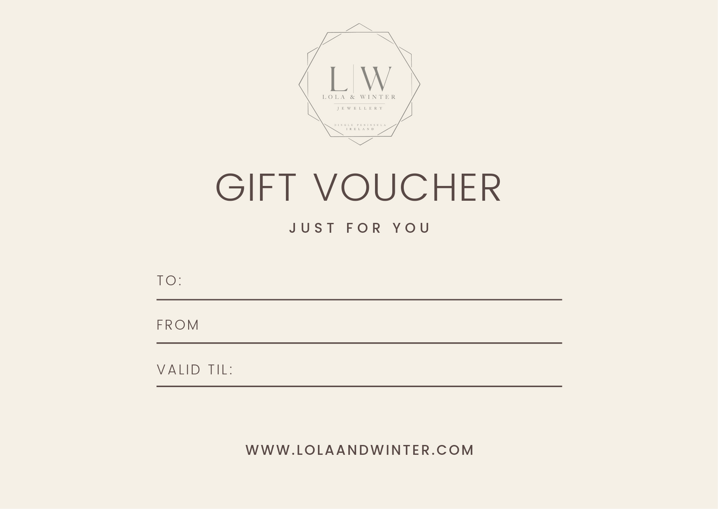 Gift Vouchers