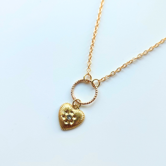 Vintage Heart Pendant