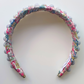 Floral Liberty London Fabric Beaded Headband