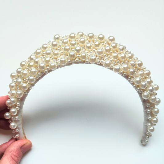 Pearl Beaded Crown