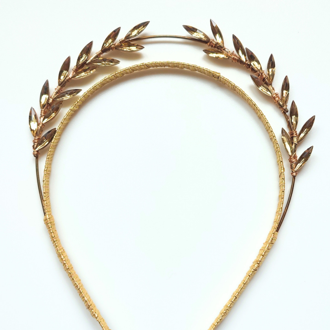 Double Halo Leaf Headband