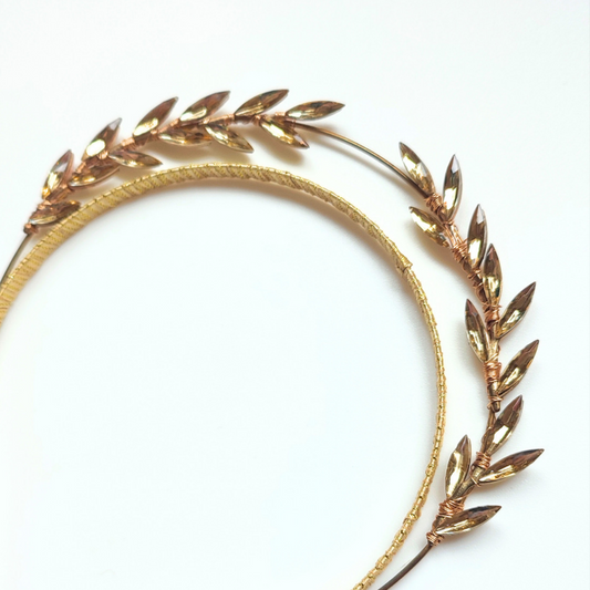 Double Halo Leaf Headband