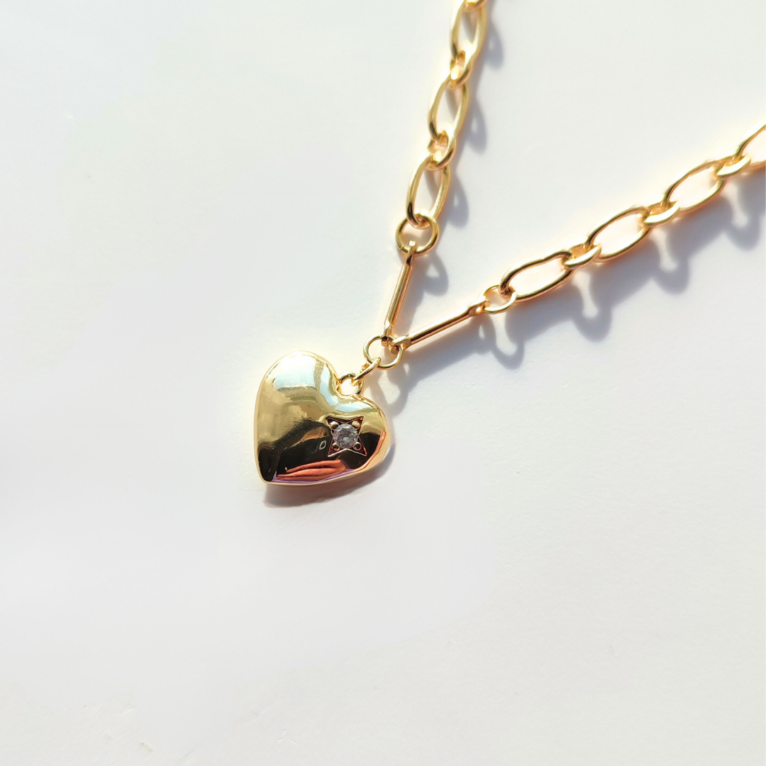 'Love Actually' Heart Pendant Necklace