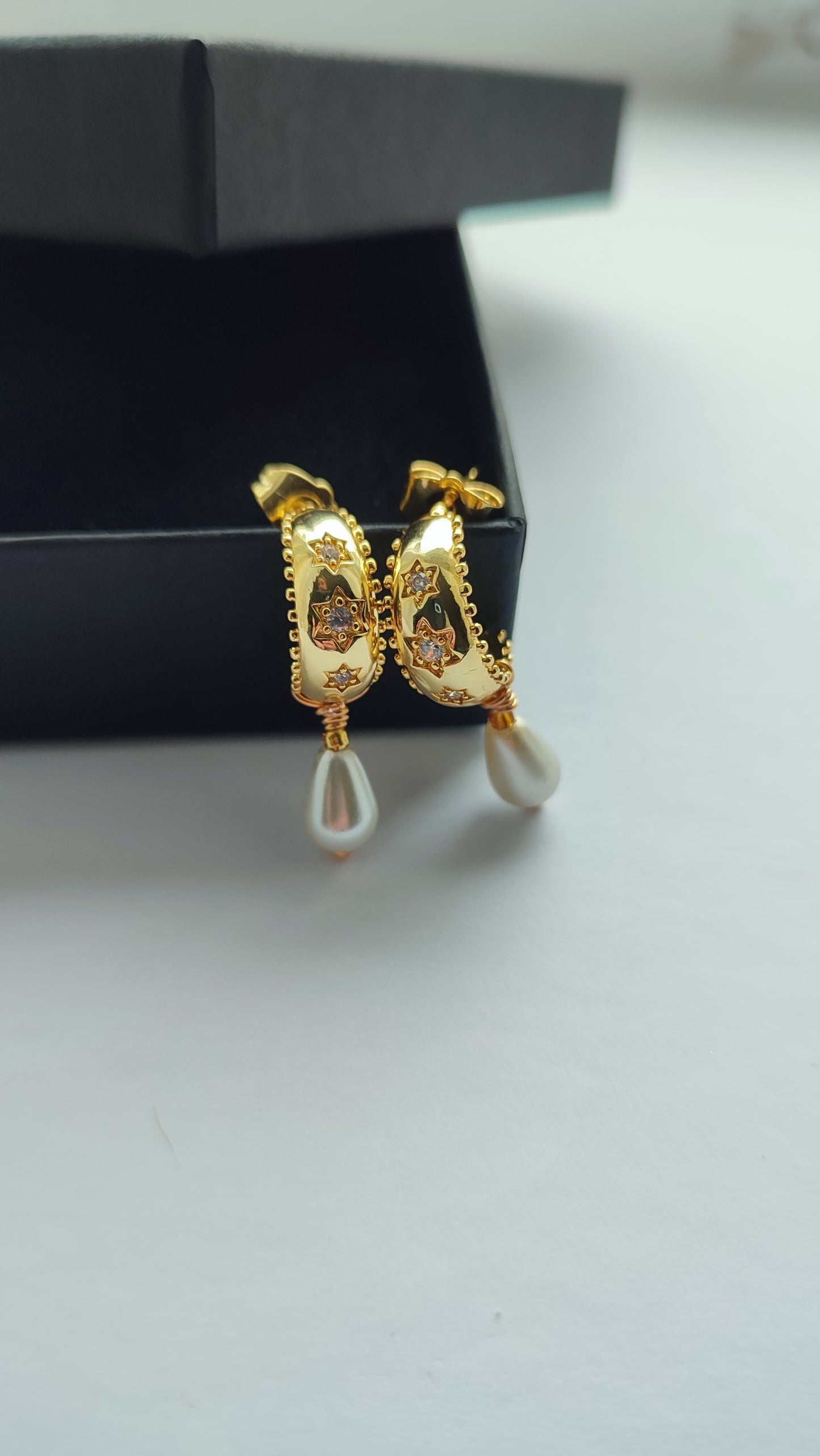 Celestial Hoop Earrings