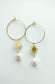 Sunbeam Pearl Earrings