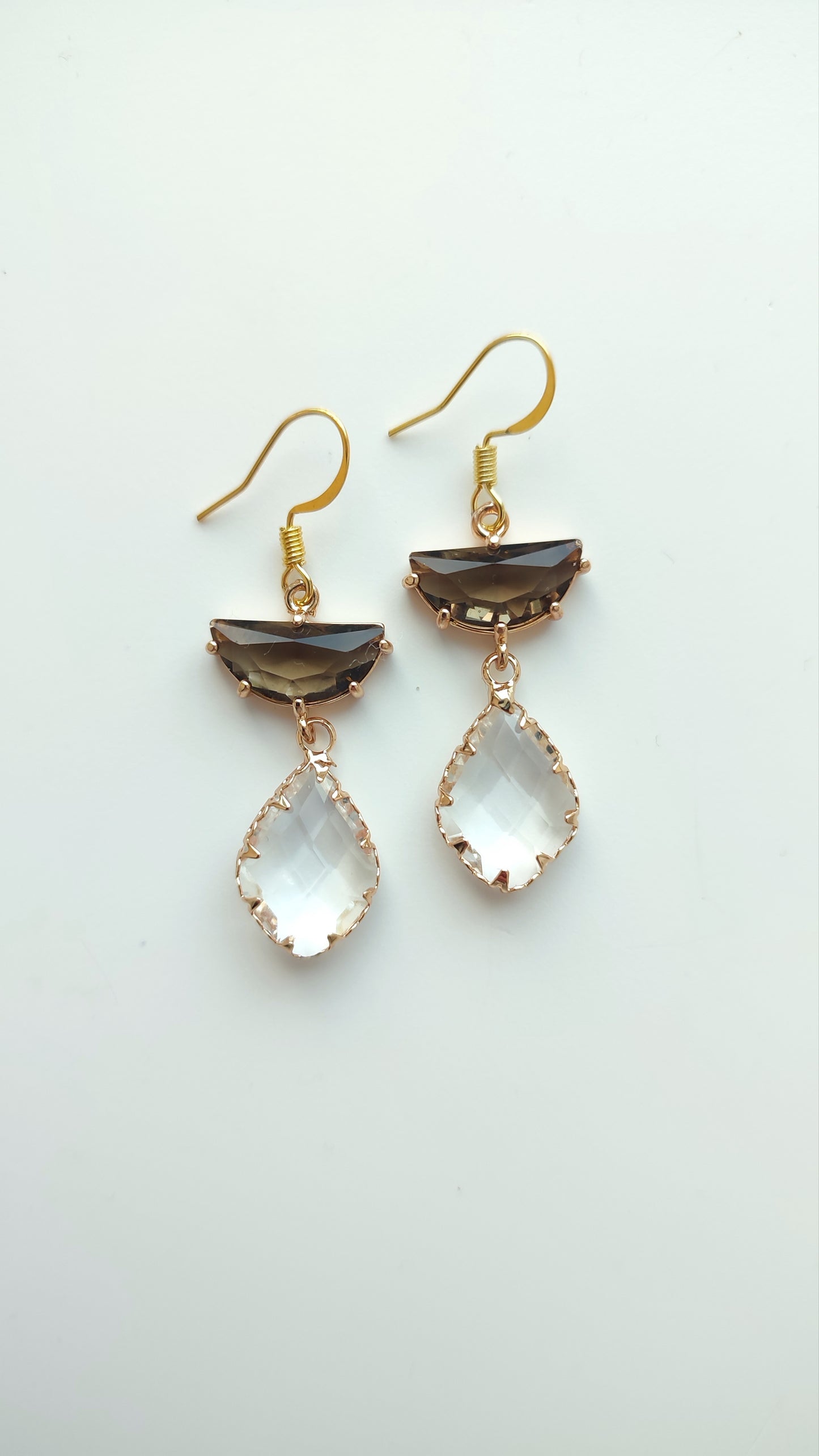 Geometric Sparkle Earrings