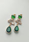 Emerald Green Earrings