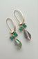 Festive Green Earrings