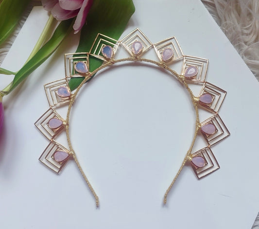 Geometric Goddess Crown