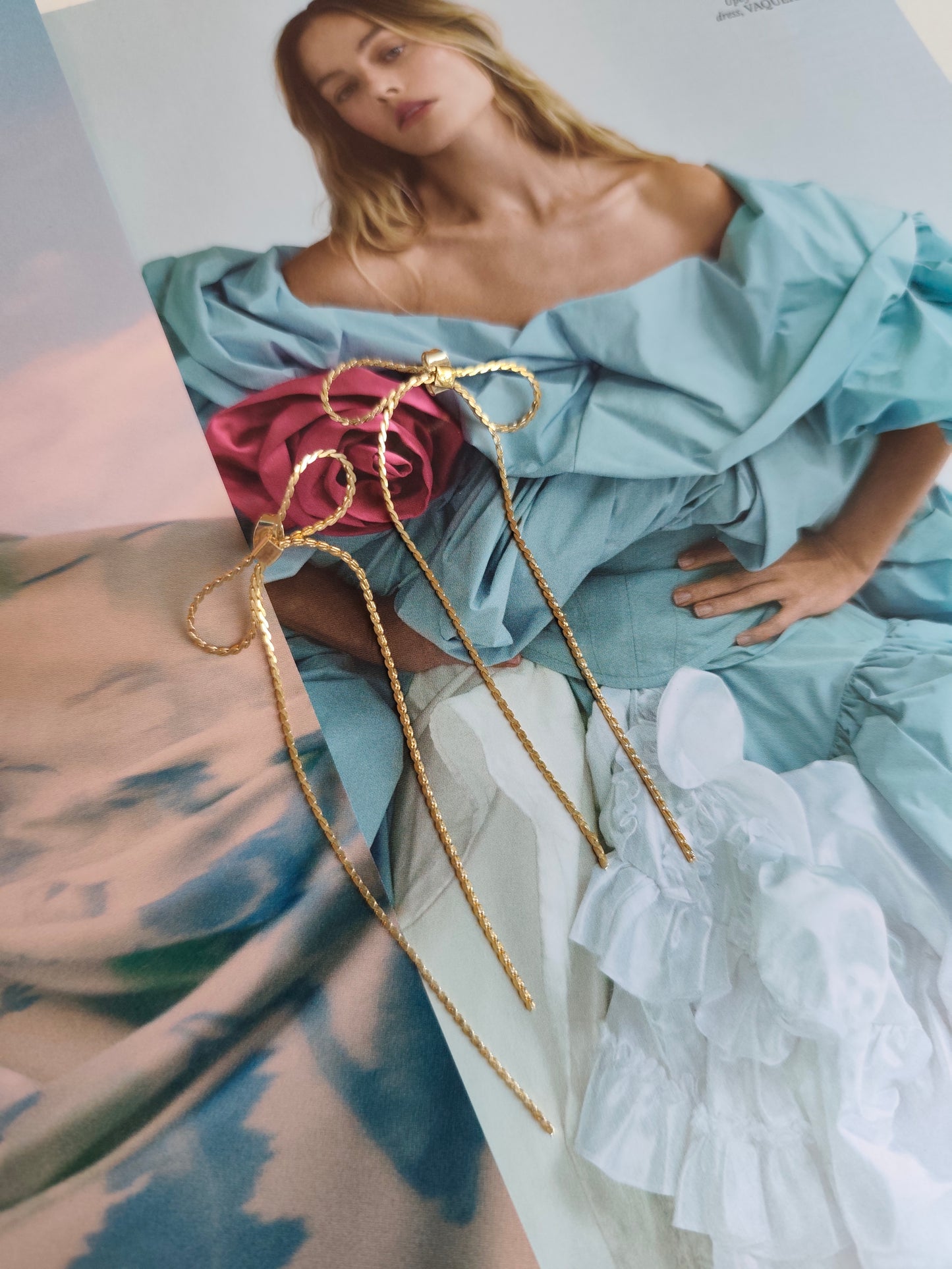 Gold Filled Bow Earrings