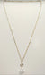 Long Paper Link Baroque Pearl Necklace