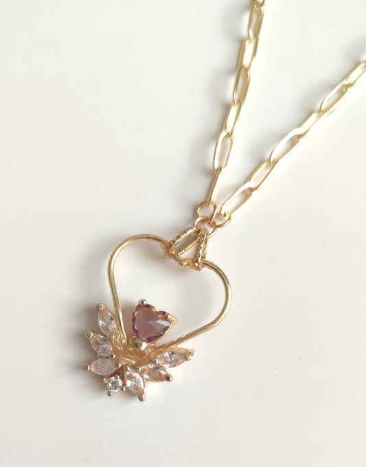 Romantic Heart Design Pendant