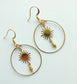 Sunbeam Hoop Earrings