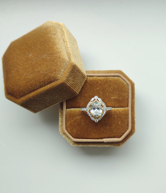 'Sylvie' Halo Ring