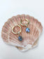 Abalone Shell Gold Filled Hoops
