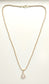 Milky White Pendant Necklace