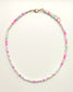 Pastel Beaded Necklace