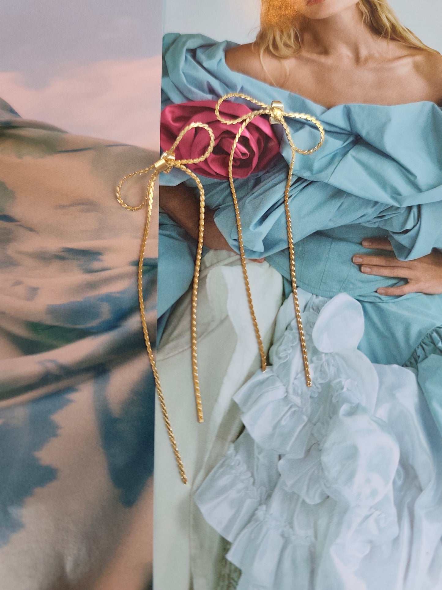 Gold Filled Bow Earrings