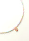 Pastel Coloured Pearl Beaded Necklace