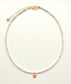 Pastel Coloured Pearl Beaded Necklace