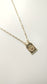 Sacred Heart Tag Design Necklace