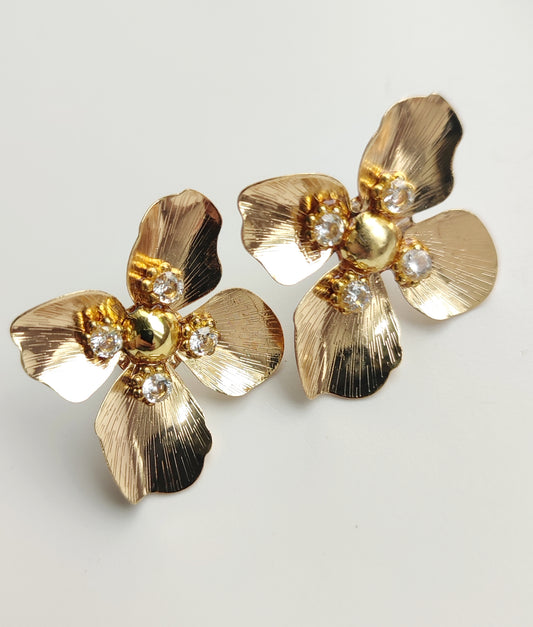 Floral Statement Earrings