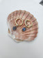 Abalone Shell Gold Filled Hoops